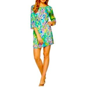 Lilly Pulitzer Carol Shift Dress Multi Hot Spot size 6
